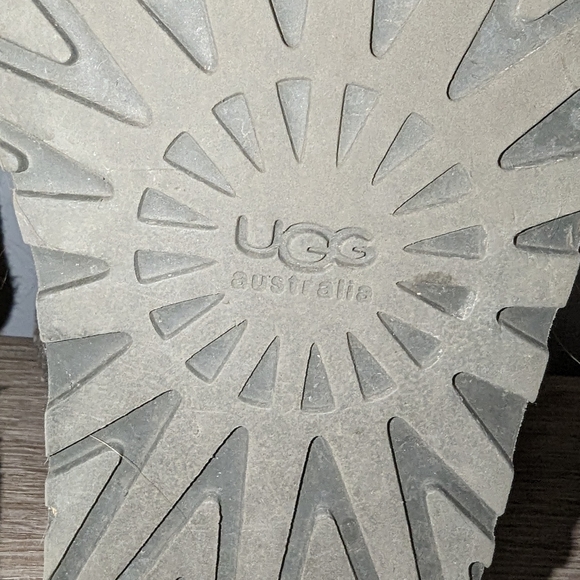 UGG Women's Classic Cardy Gray Boots - Picture 2 of 2